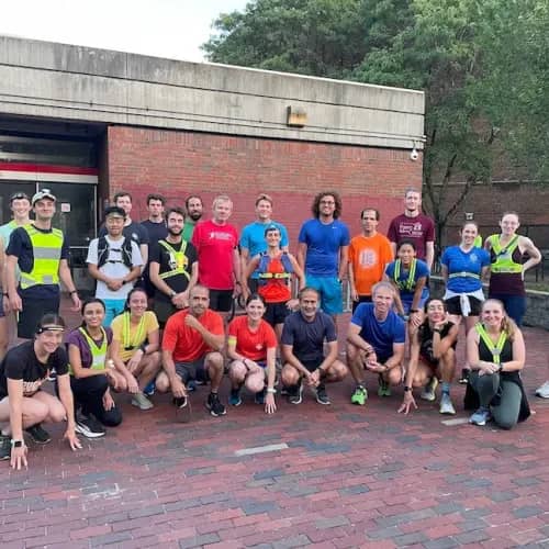 Davis Square Runners club photo