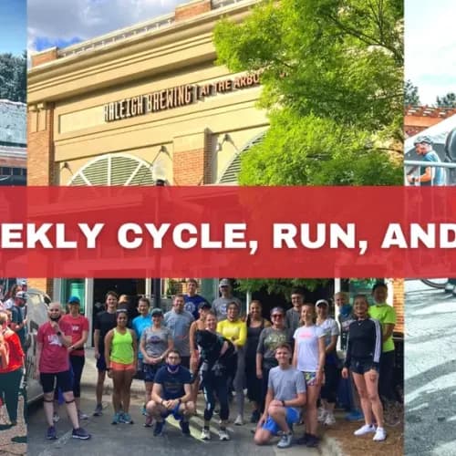Raleigh Brewing (Raleigh and Cary) Cycle, Run, and FUN!