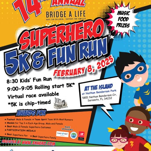 14th Annual Superhero 5k And Fun Run