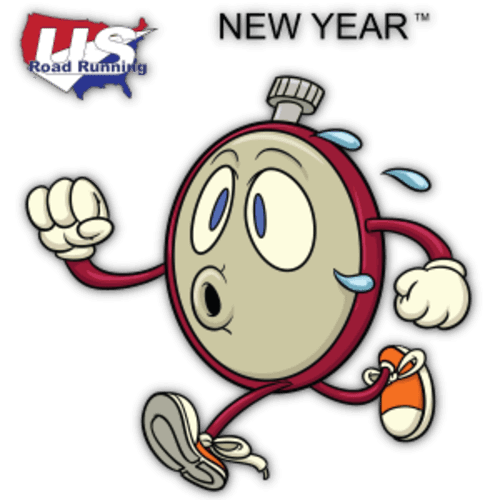 New Year 5k, 10k, & Half Marathon At Mccollum Park, Everett, Wa (02s40)