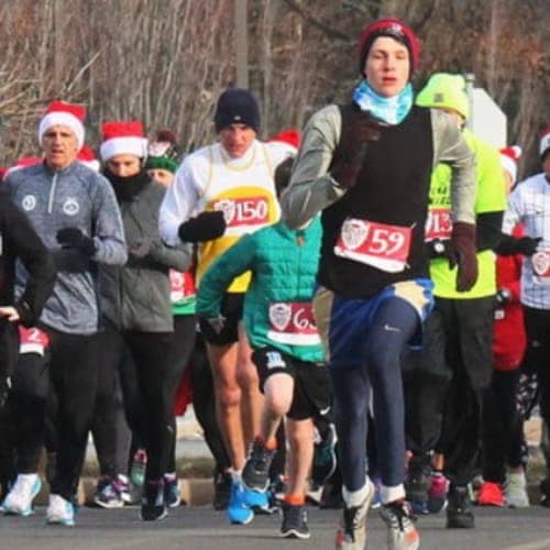 New Canaan Santa Run 2025