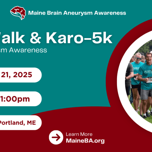 Kat-walk & Karo-5k For Brain Aneurysm Awareness