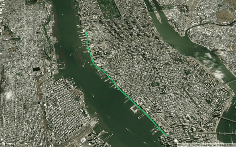 Hudson River Park Esplanade