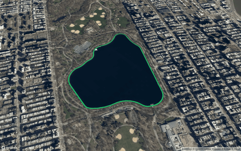 Stephanie and Fred Shuman Reservoir Running Track